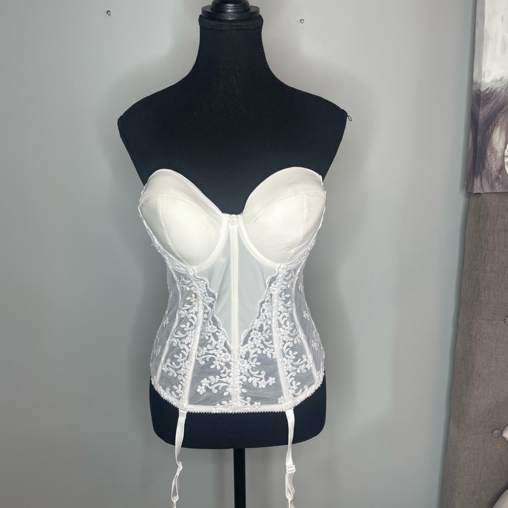 Felina White Lace Corset